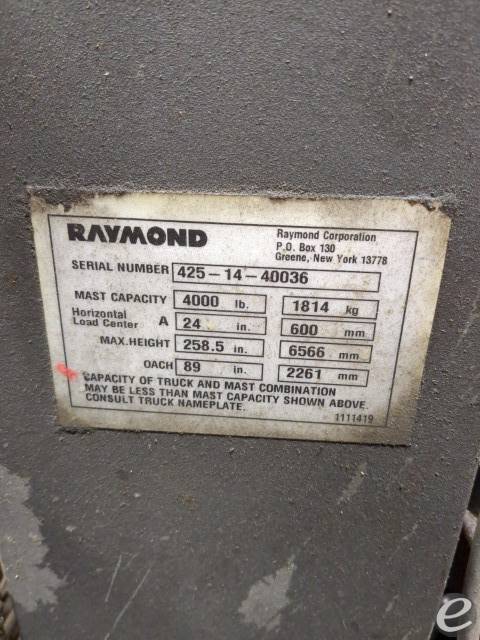 2014 Raymond 425-C40QM
