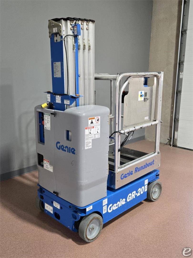 2020 Genie GR20 Electric Scissor Lift - 123Forklift