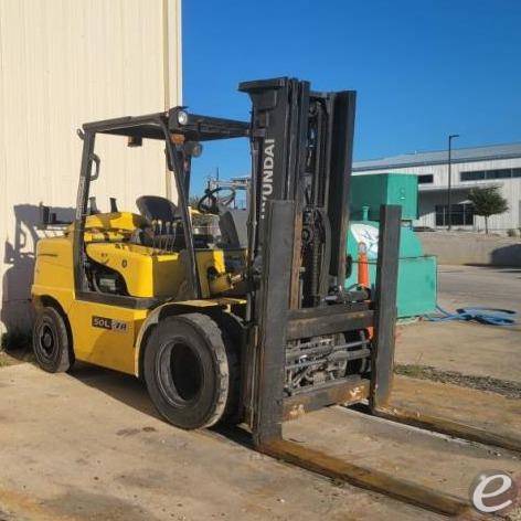 2016 Hyundai 50L-7A LP Gas Forklift - 123Forklift