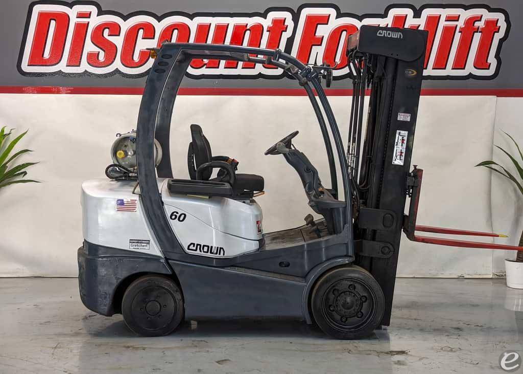 2016 Crown C5 1000-60 Cushion Tire Forklift - 123Forklift