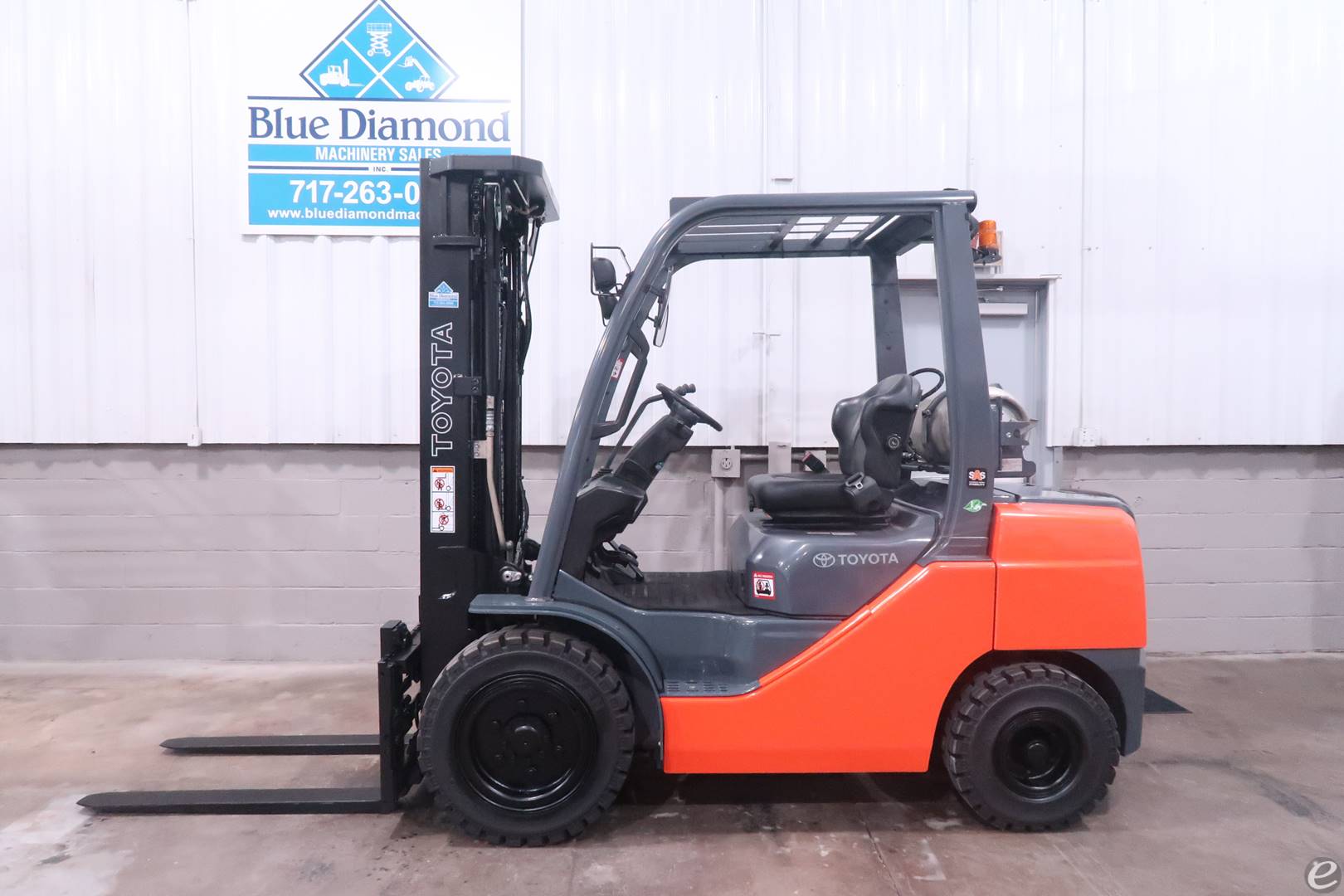 2019 Toyota 8FGU30 LP Gas Forklift - 123Forklift