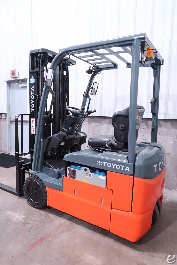 2017 Toyota 8FBE15U Electric Forklift - 123Forklift