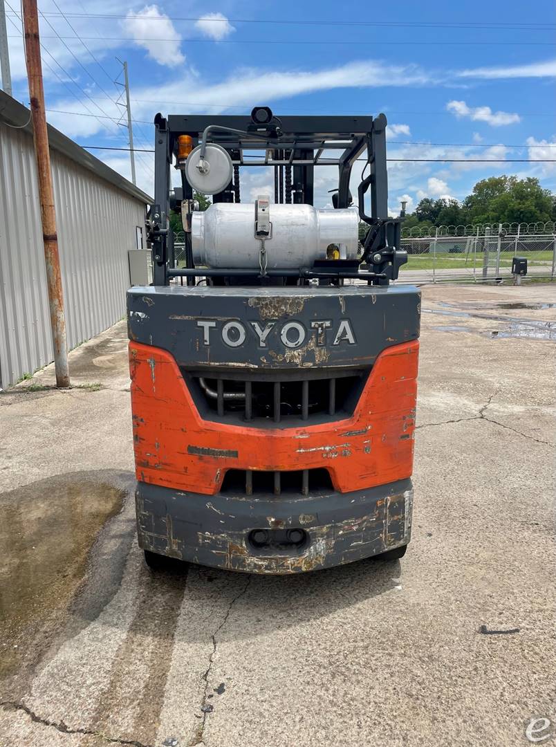 2016 LP Gas Toyota 8FGC45UBCS Cushion Tire 4 Wheel Sit Down (Indoor