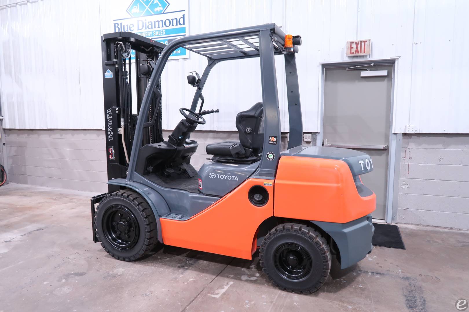 2015 Toyota 8FDU30 Diesel Forklift - 123Forklift