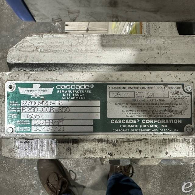 2021 Cascade R25D-CCB-350