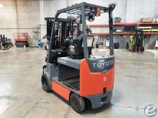 2017 Toyota 8FBCHU25 Electric Forklift - 123Forklift
