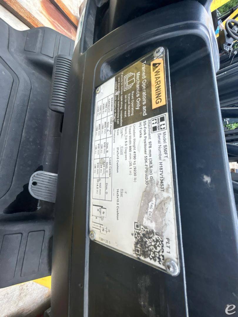 2019 Hyster S50FT