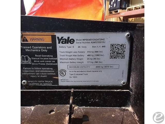 2020 Yale MPB045VG