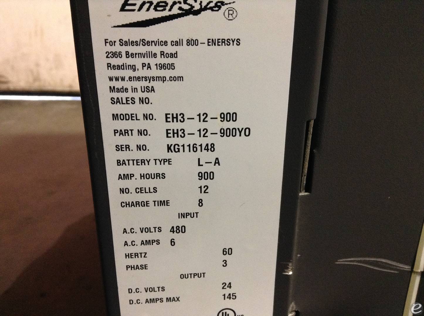 Enersys EHS-12-900