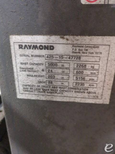 2015 Raymond 425-C35TT