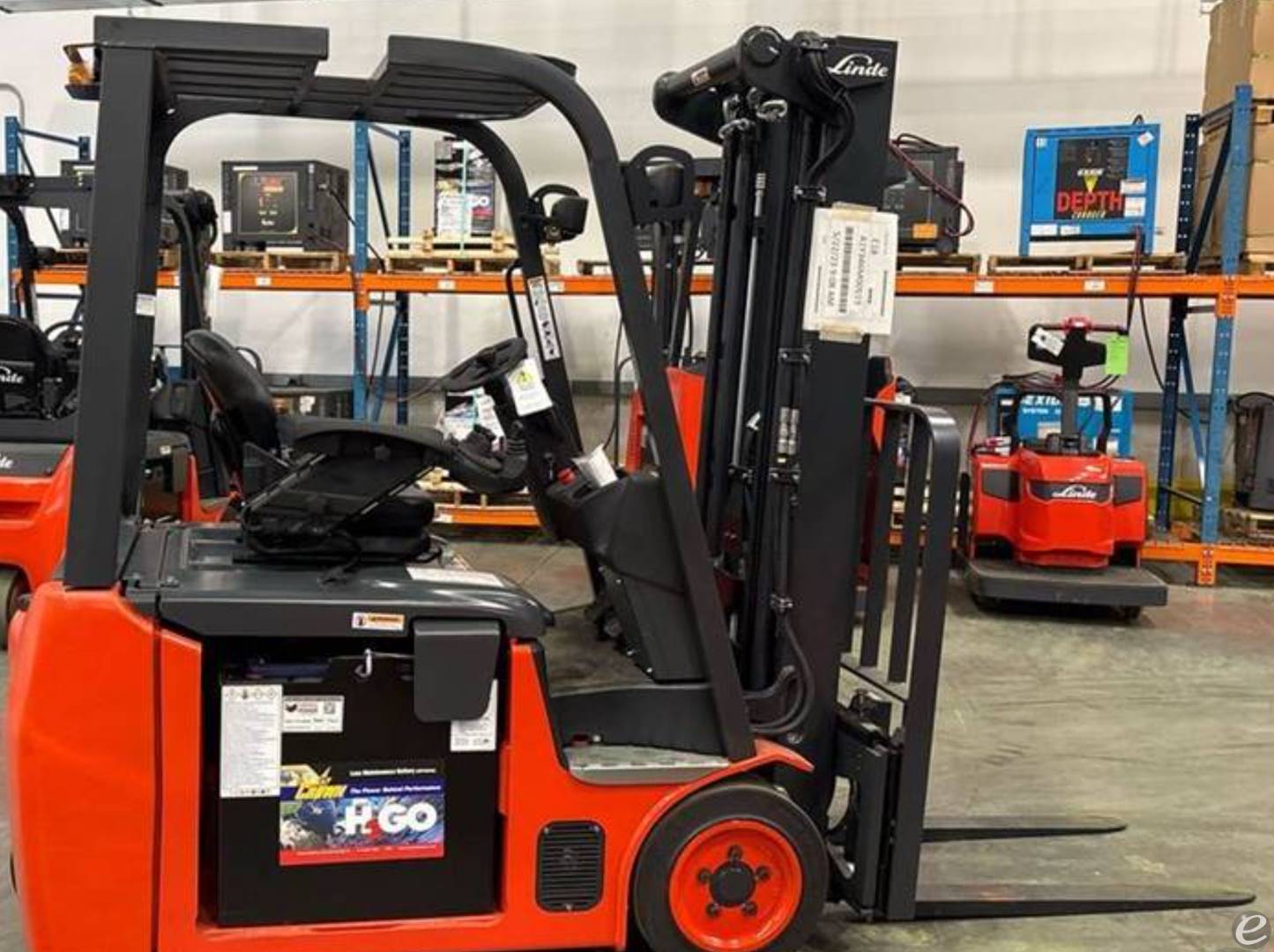 2023 Linde E18 3-Wheel Elecric