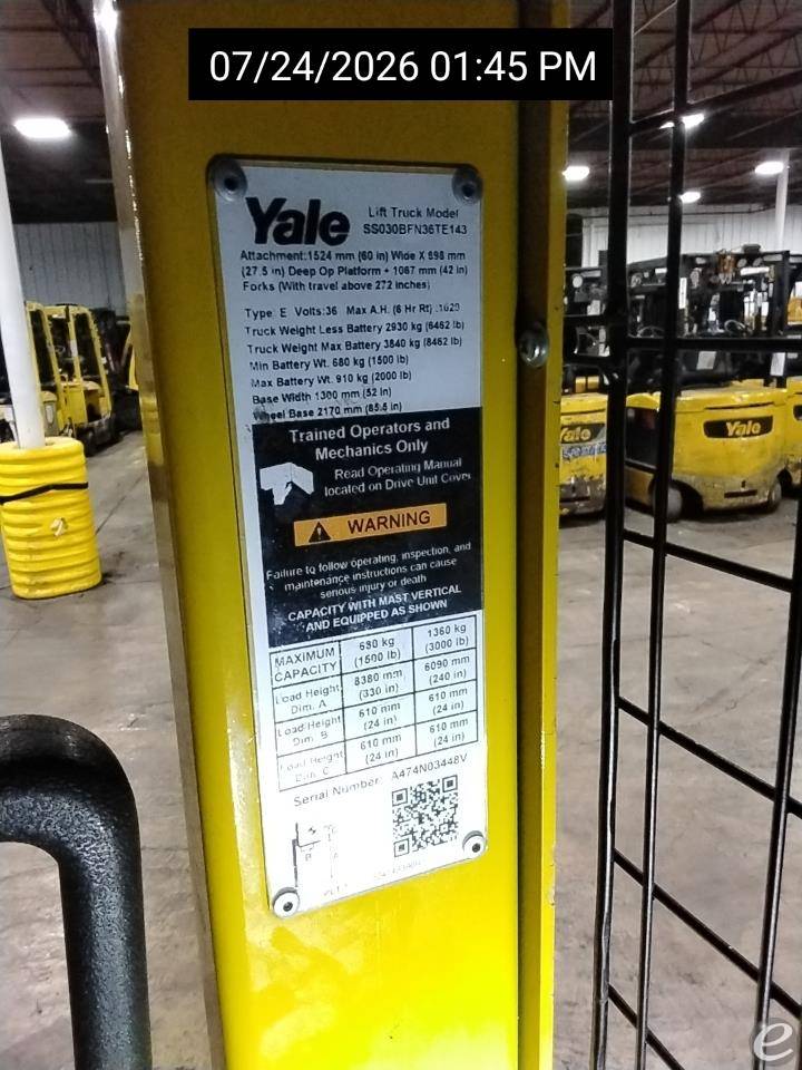 2021 Yale SS030BF