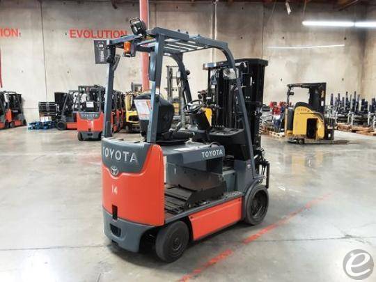2017 Toyota 8FBCHU25 Electric Forklift - 123Forklift