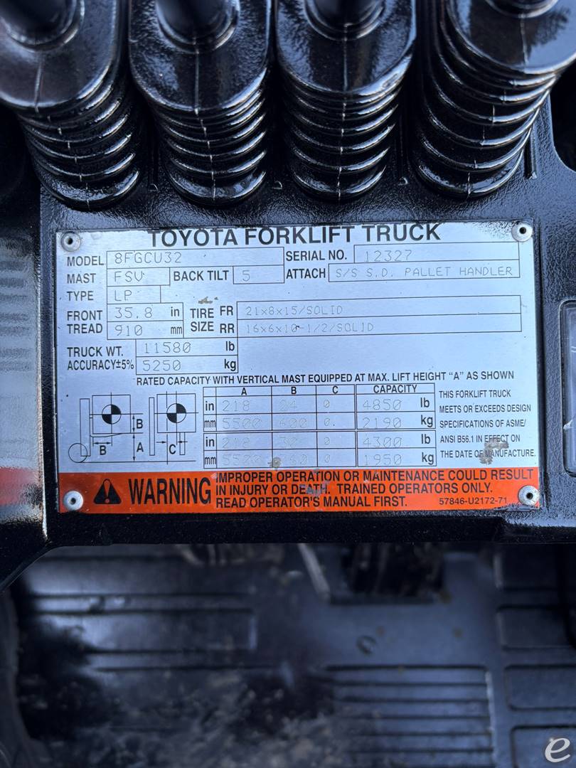 2010 Toyota 8FGCU32