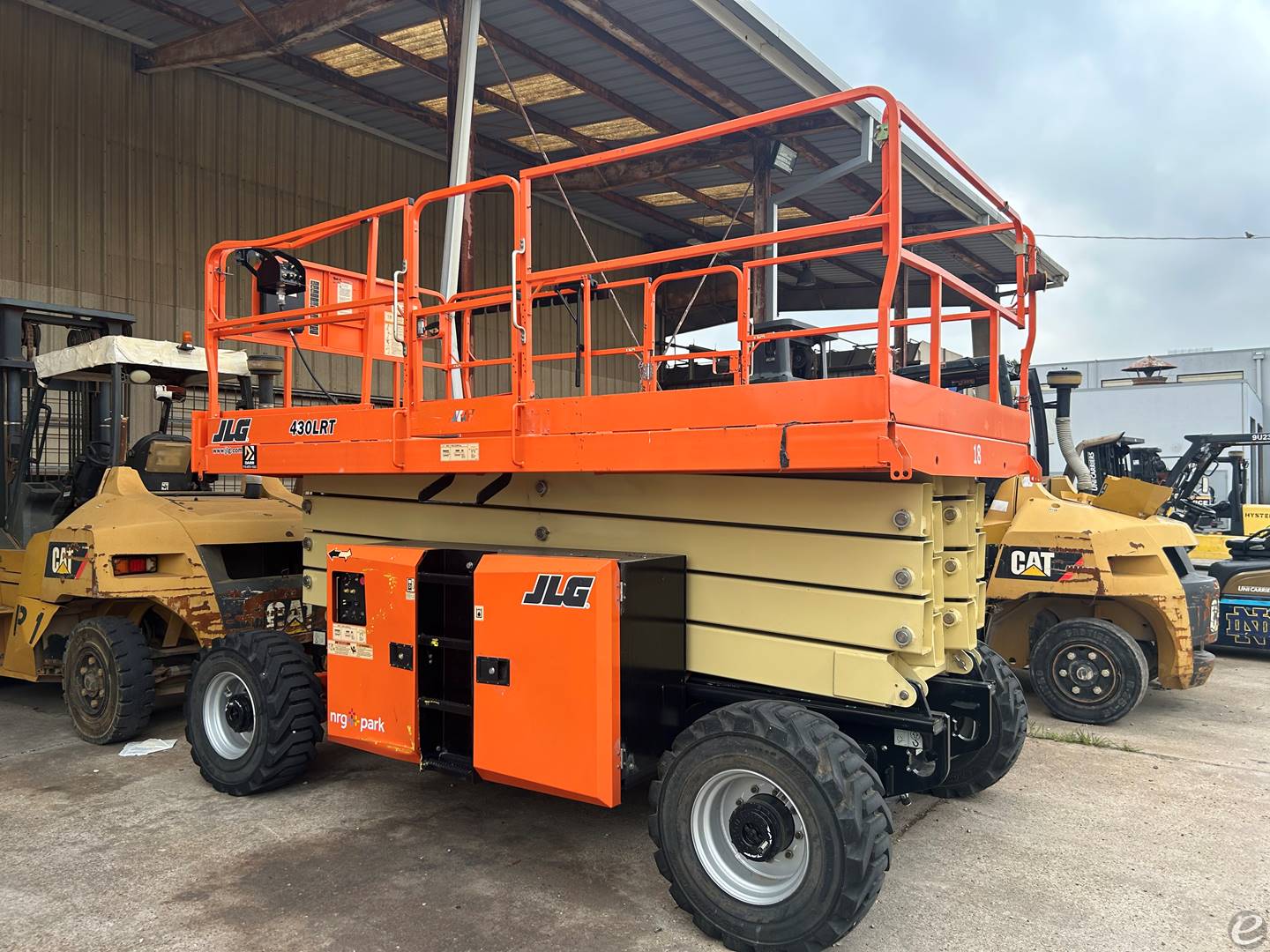 2018 JLG 430LRT Diesel Scissor Lift...
