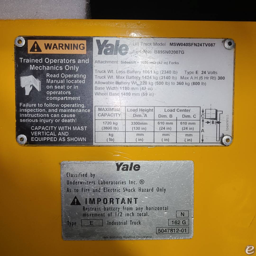 2009 Yale MSW040