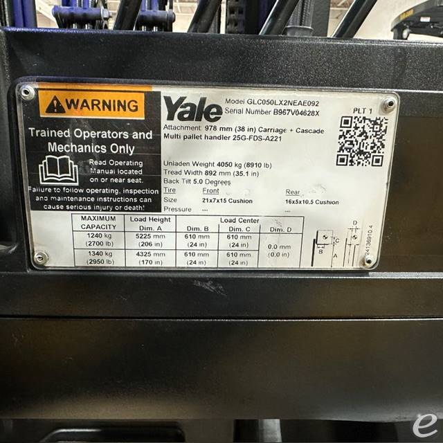 2023 Yale GLC050LX