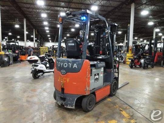 2015 Toyota 8FBCU25 Electric Forklift - 123Forklift
