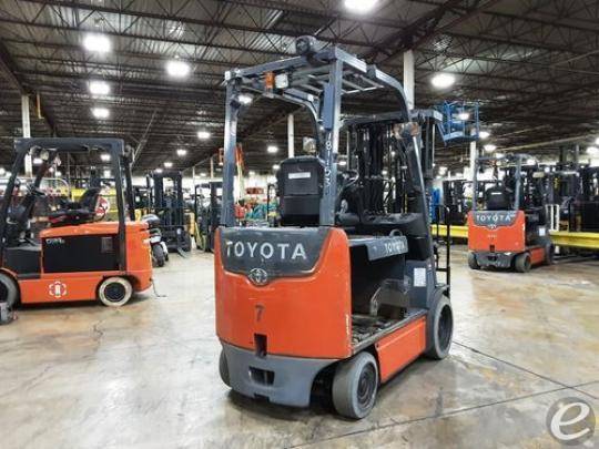 2017 Toyota 8FBCHU25 Electric Forklift - 123Forklift