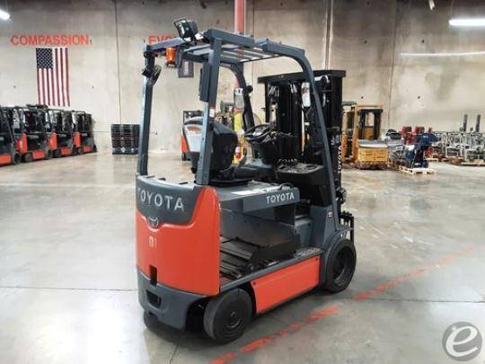 2017 Toyota 8FBCHU25 Electric Forklift - 123Forklift