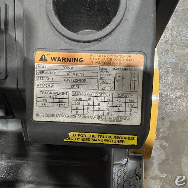 2021 Cat 2C6500