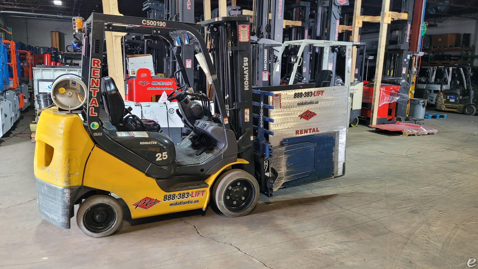 2016 Komatsu FG25ST-16 LP Gas Forklift - 123Forklift