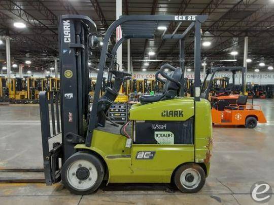 2014 Clark ECX25 Electric Forklift - 123Forklift