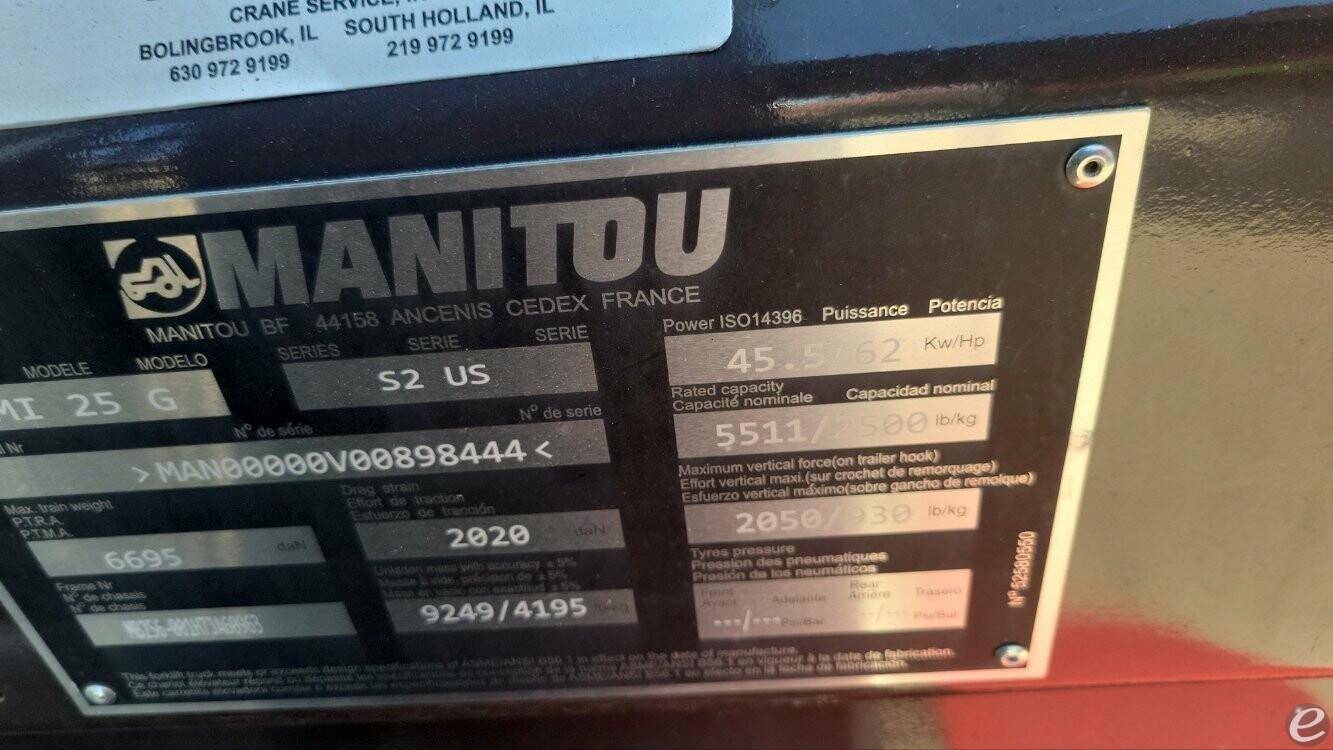 2023 Manitou MI25G