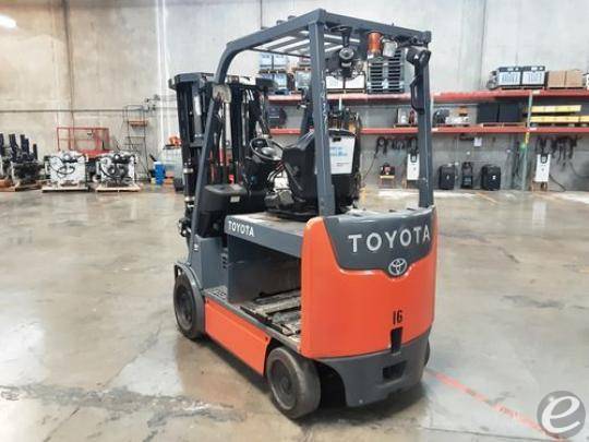2017 Toyota 8FBCHU25 Electric Forklift - 123Forklift