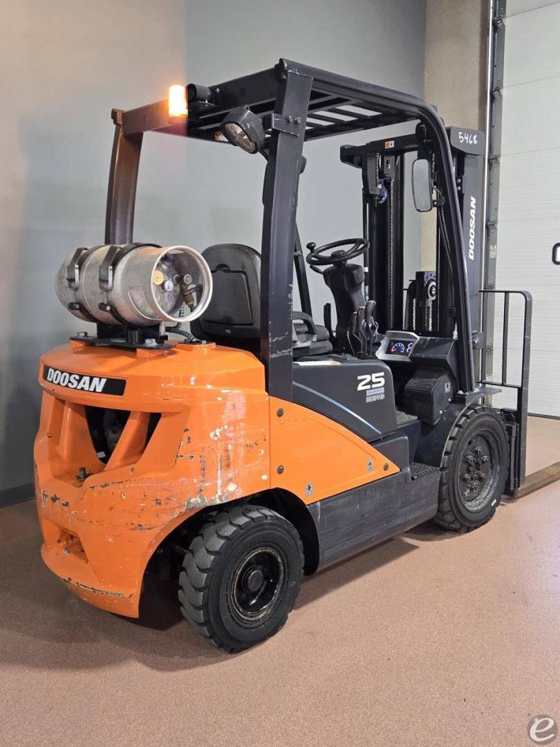 2018 Doosan G25N-7 LP Gas Forklift - 123Forklift
