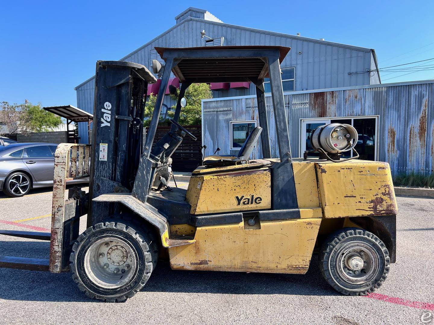1997 Yale GP110MGNGBE088 LP Gas Forklift - 123Forklift