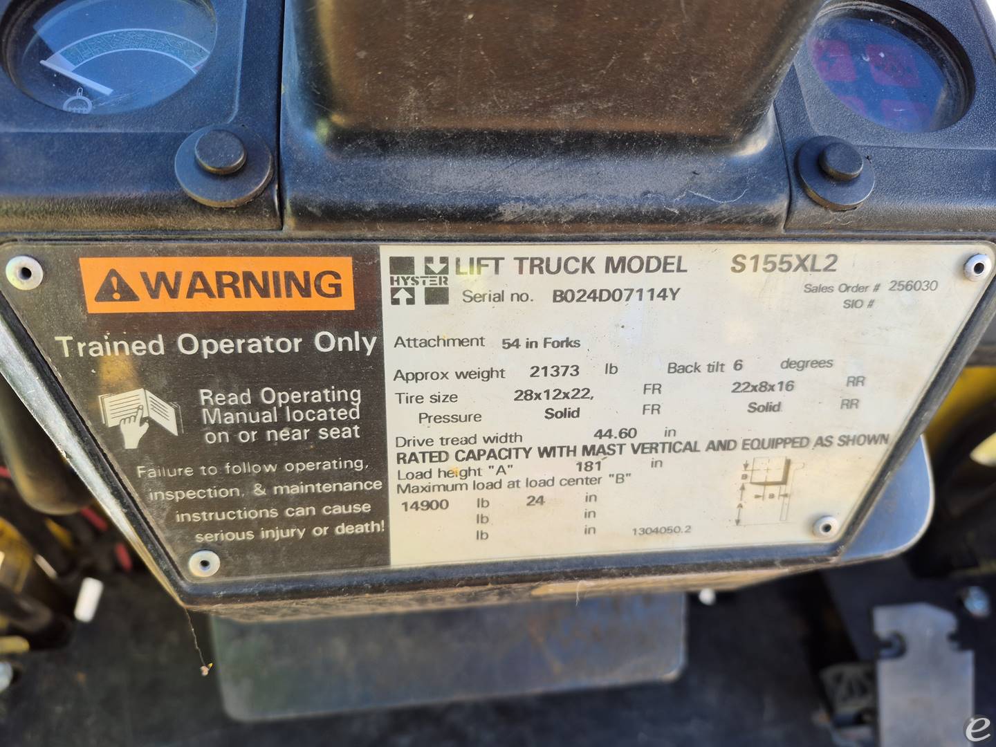 Hyster S155XL2