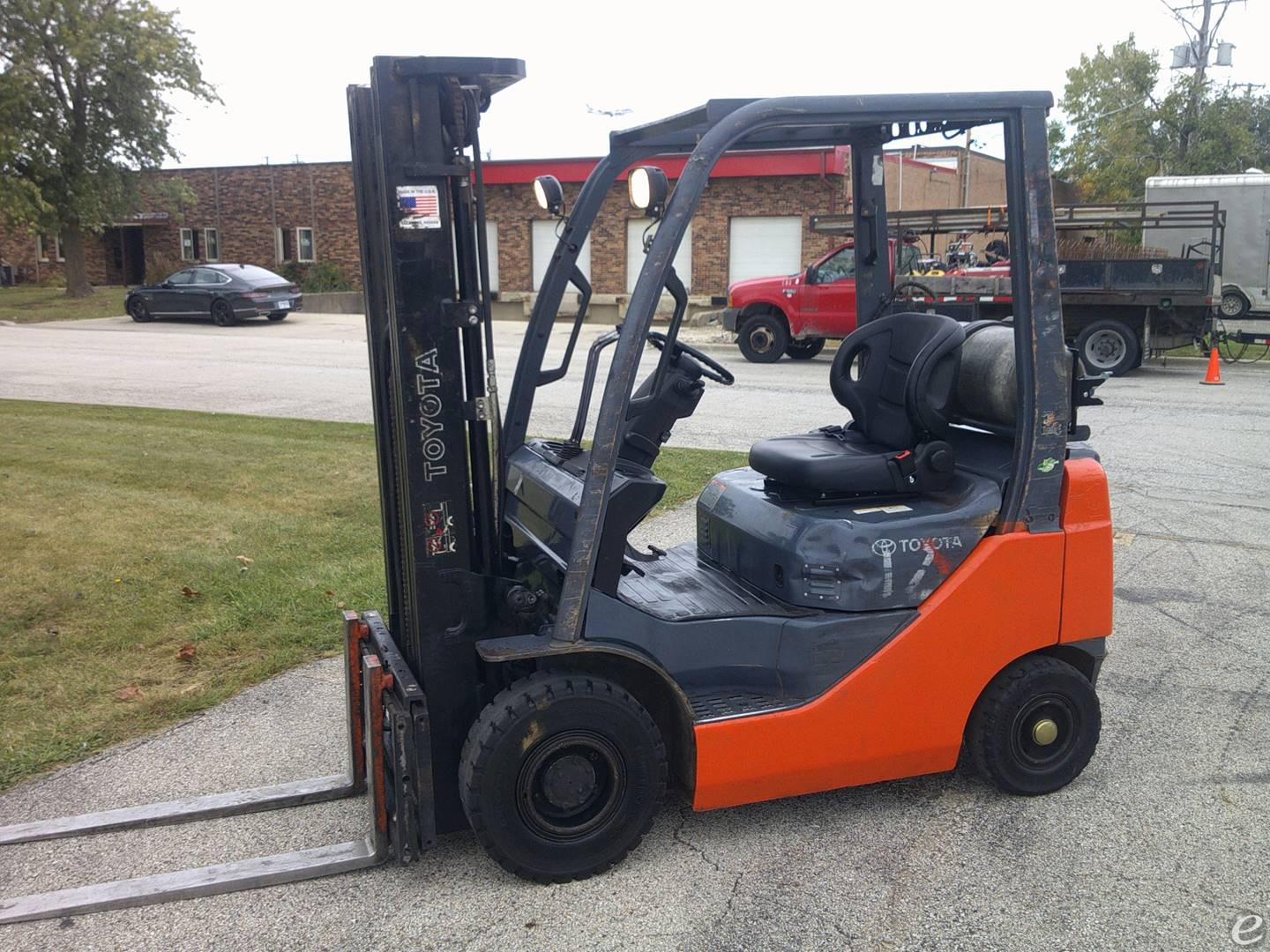 2016 Toyota 8FGU15 LP Gas Forklift