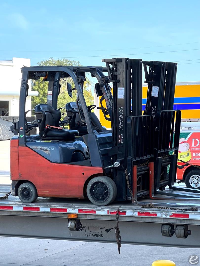 2018 Toyota 8FGCU15 LP Gas Forklift...
