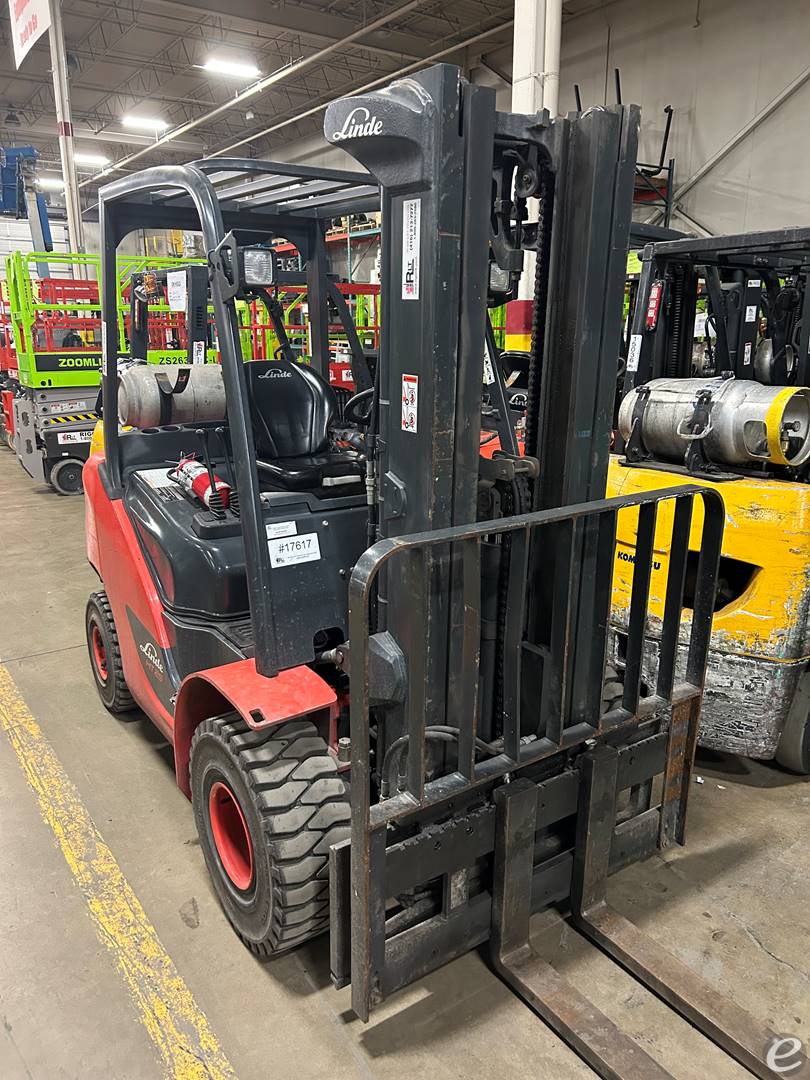 2017 Linde HT25T LP Gas Forklift - 123Forklift