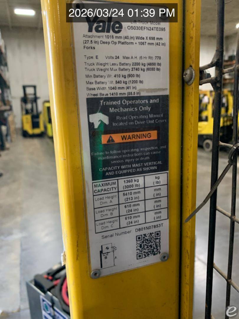 2019 Yale OS030EF