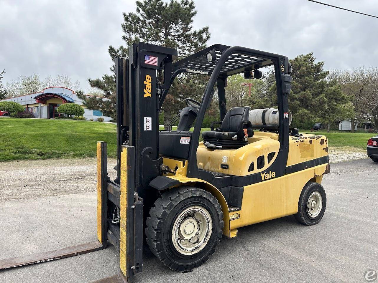 2014 Yale GLP120VX LP Gas Forklift - 123Forklift
