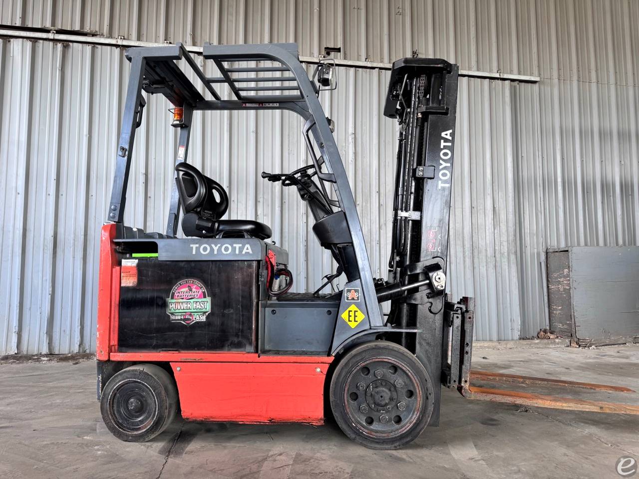 2012 Toyota 8FBCU25 Electric Forklift - 123Forklift