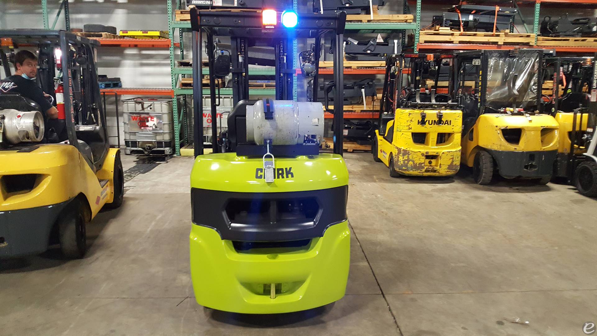 2020 Clark S25C LP Gas Forklift - 123Forklift
