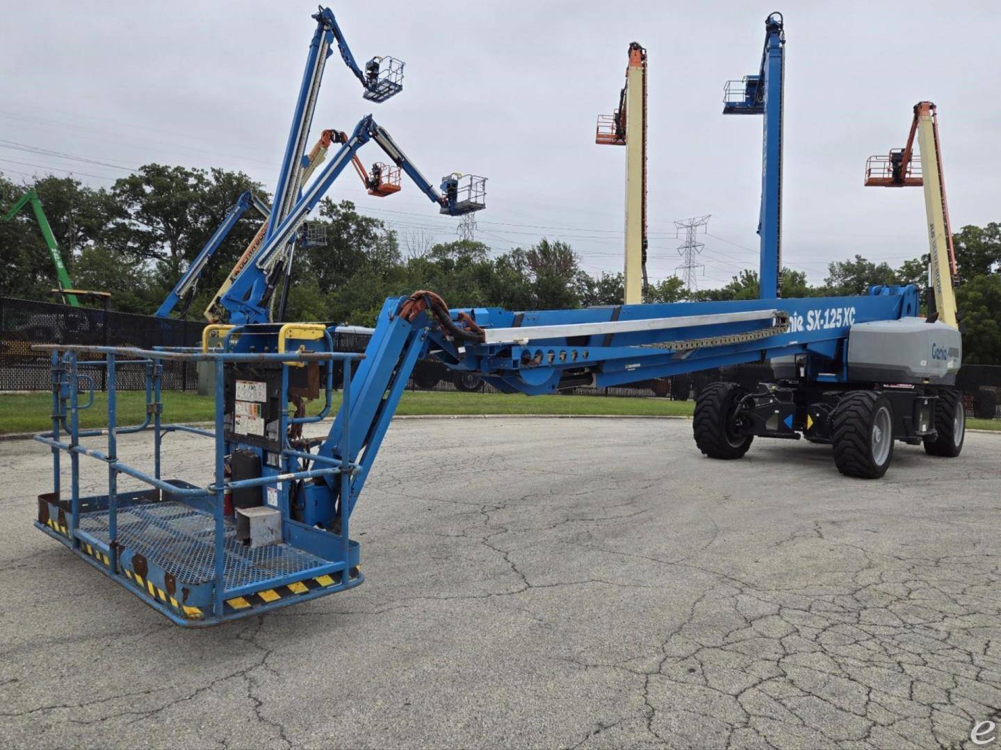 2018 Genie SX125XC Diesel Boom Lift - 123Forklift