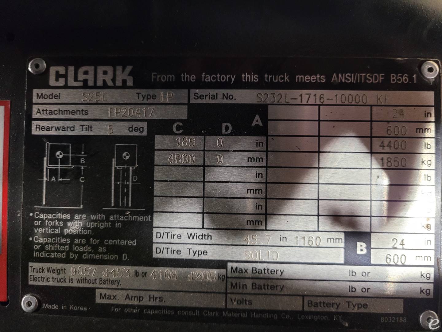 2020 Clark S25