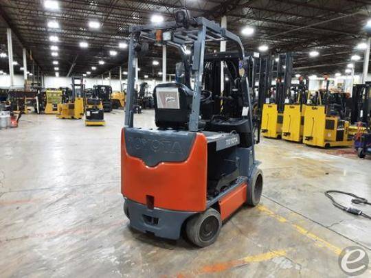 2017 Toyota 8FBCHU25 Electric Forklift - 123Forklift