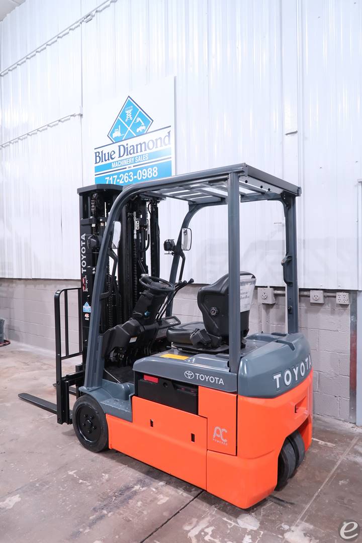 2016 Toyota 8FBE15U Electric Forklift - 123Forklift