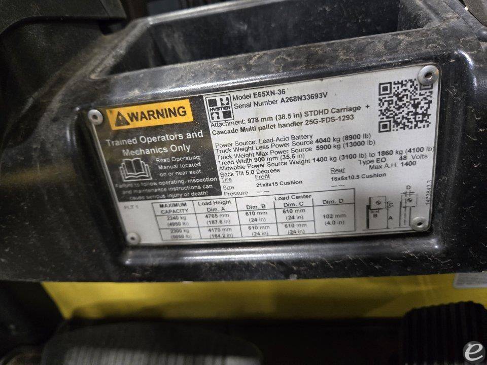2021 Hyster E65XN