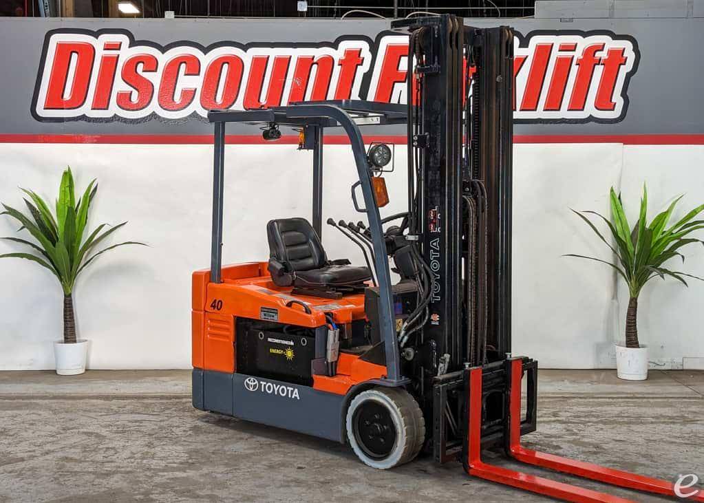 2018 Toyota 7FBEU20 Electric Forklift - 123Forklift