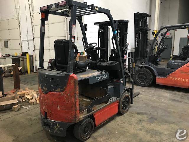 2015 Toyota 8FBCU25 Electric Forklift - 123Forklift