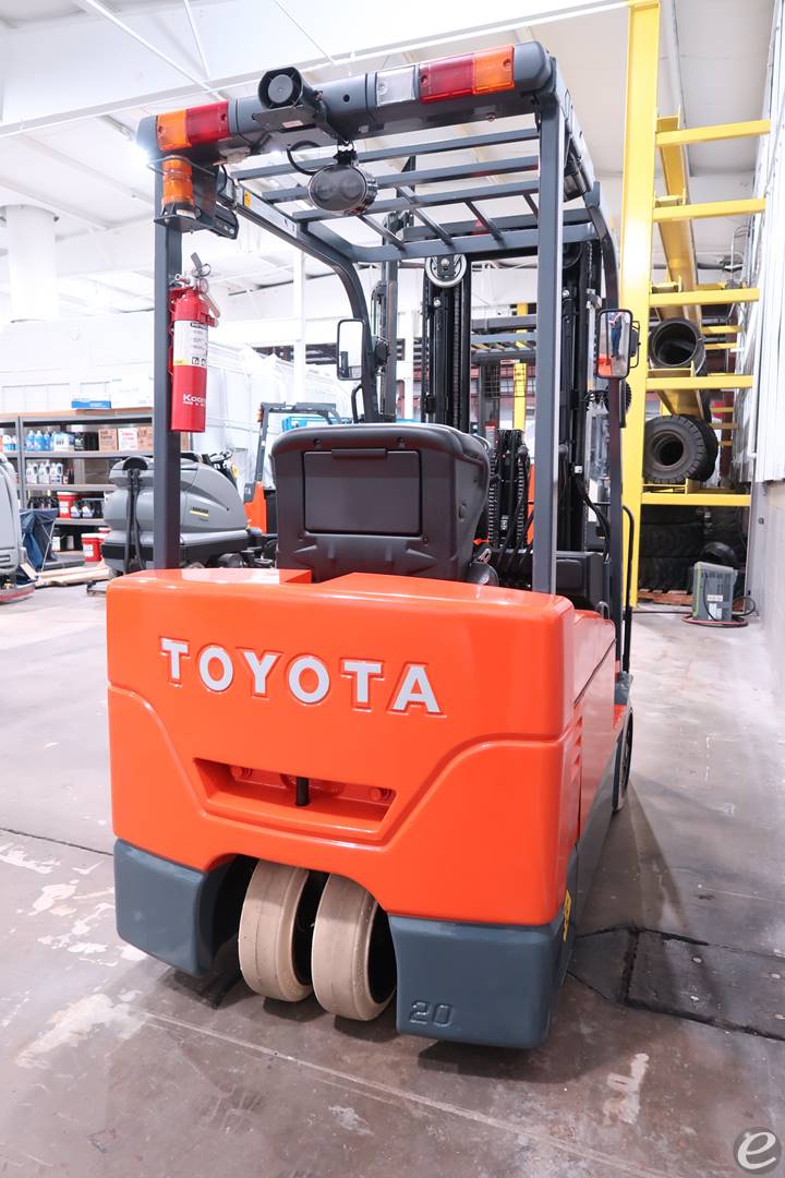 2015 Toyota 7FBEU20 Electric Forklift - 123Forklift