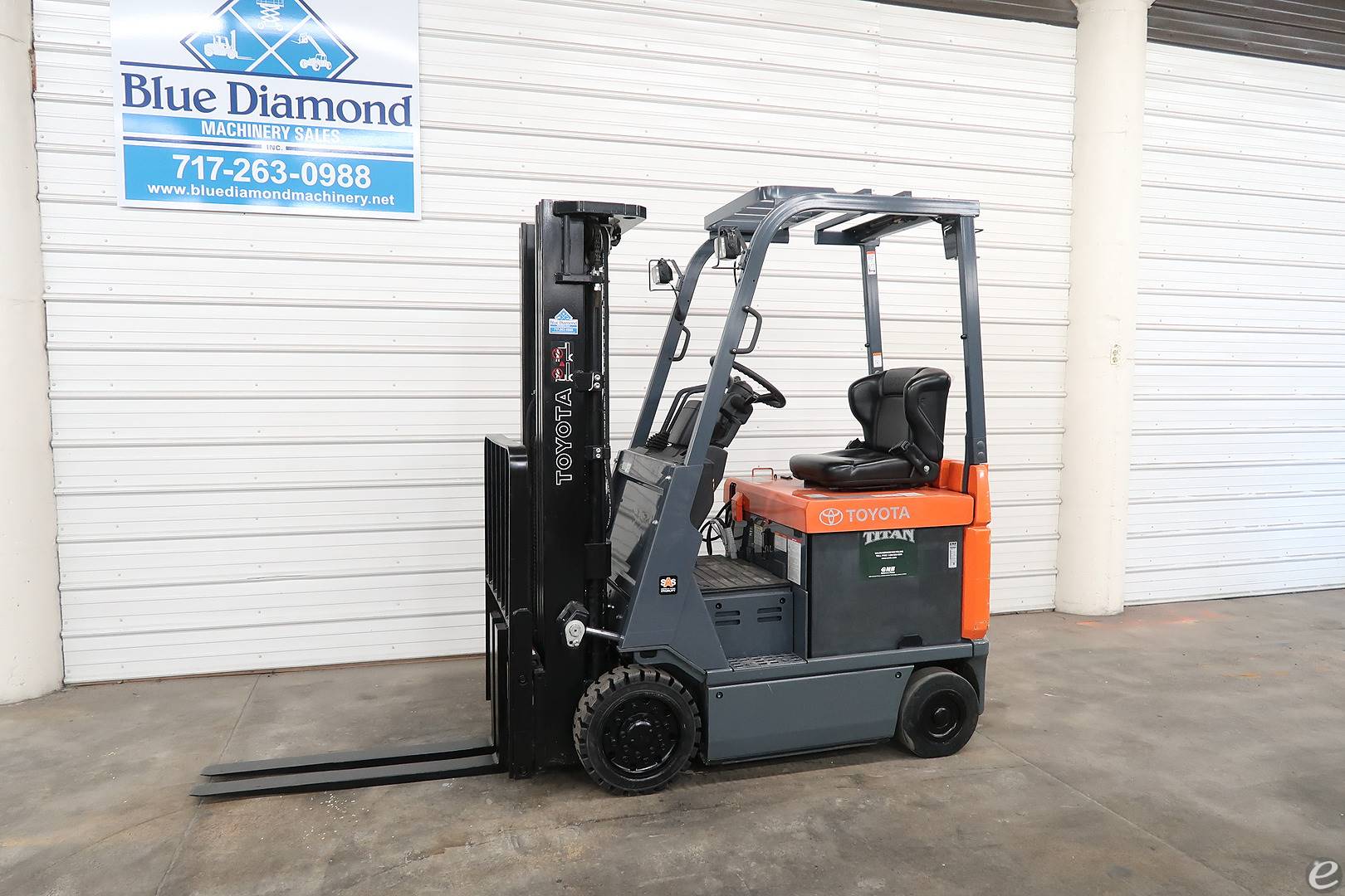 2013 Toyota 7FBCU15 Electric Forkli...