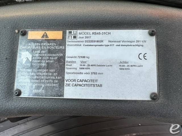 2017 Hyster RS45-31