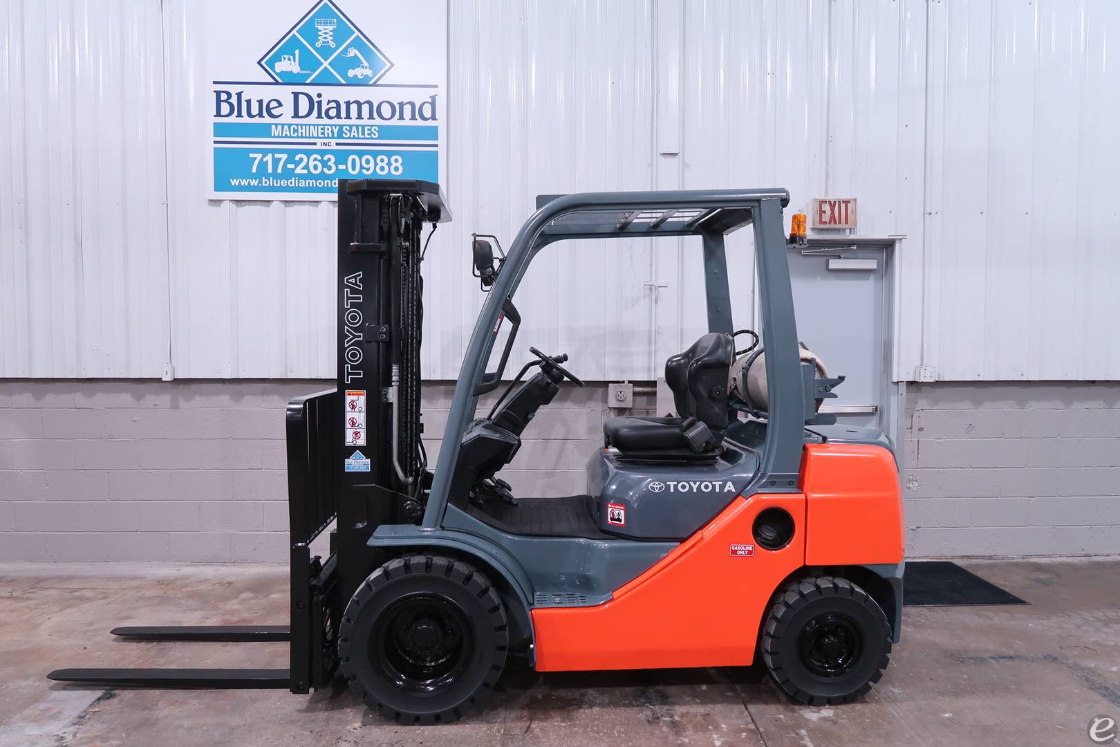 2014 Toyota 8FGU25 Dual Fuel Forklift - 123Forklift